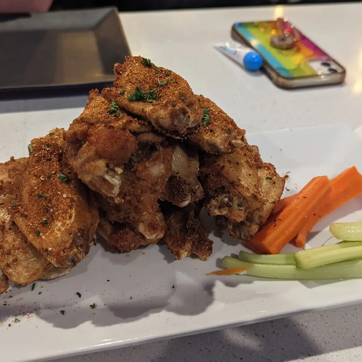 Louisiana Rub Wings