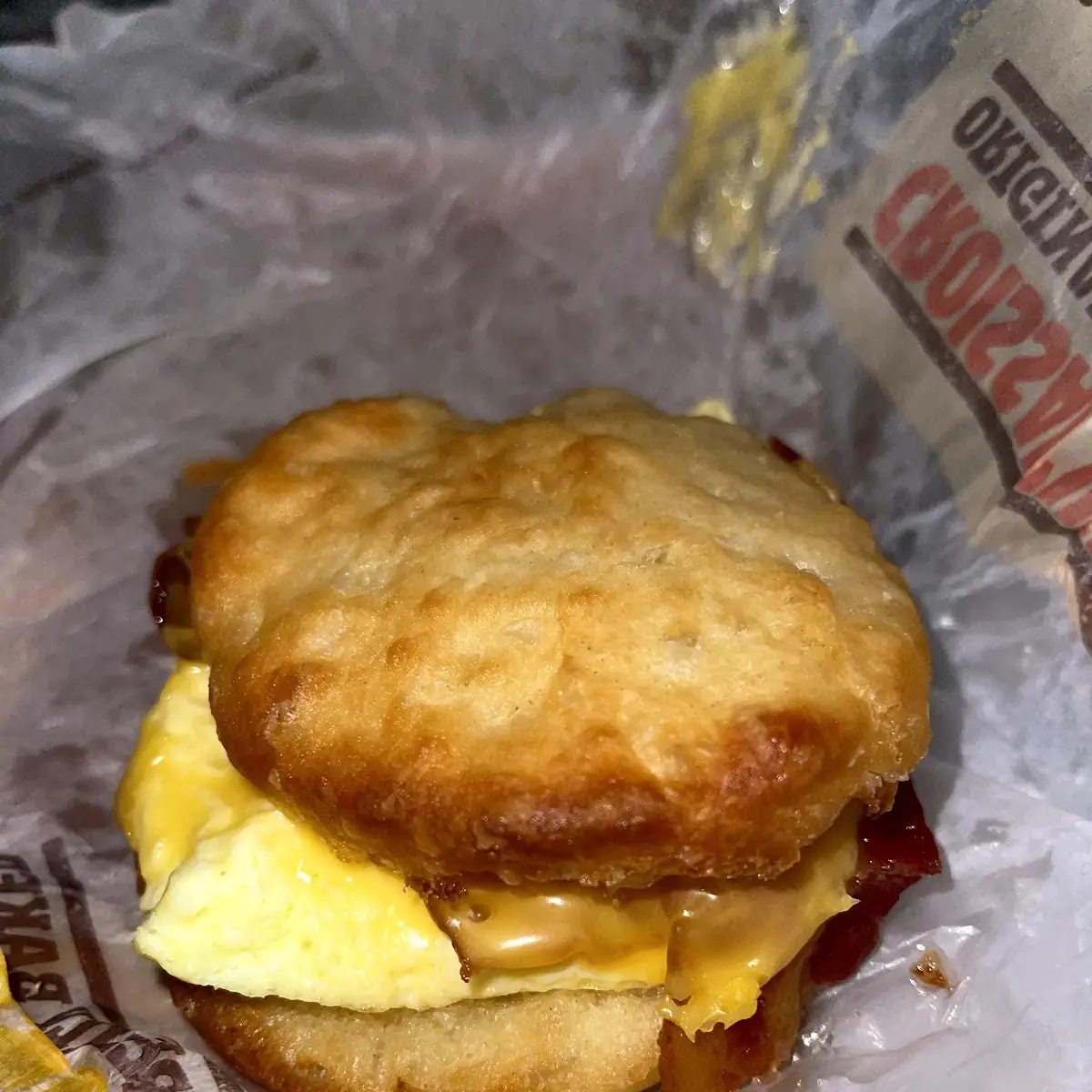 Bacon Egg & Cheese Biscuit