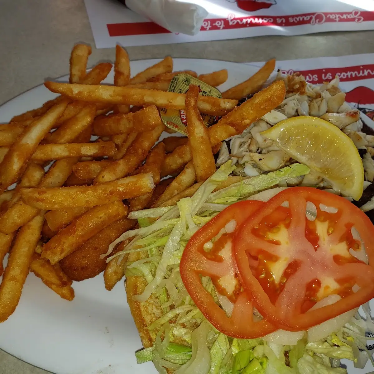 Crab Cake Sandwich