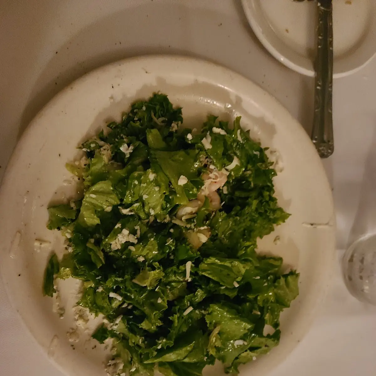 Mixed Green House Salad with Shrimp