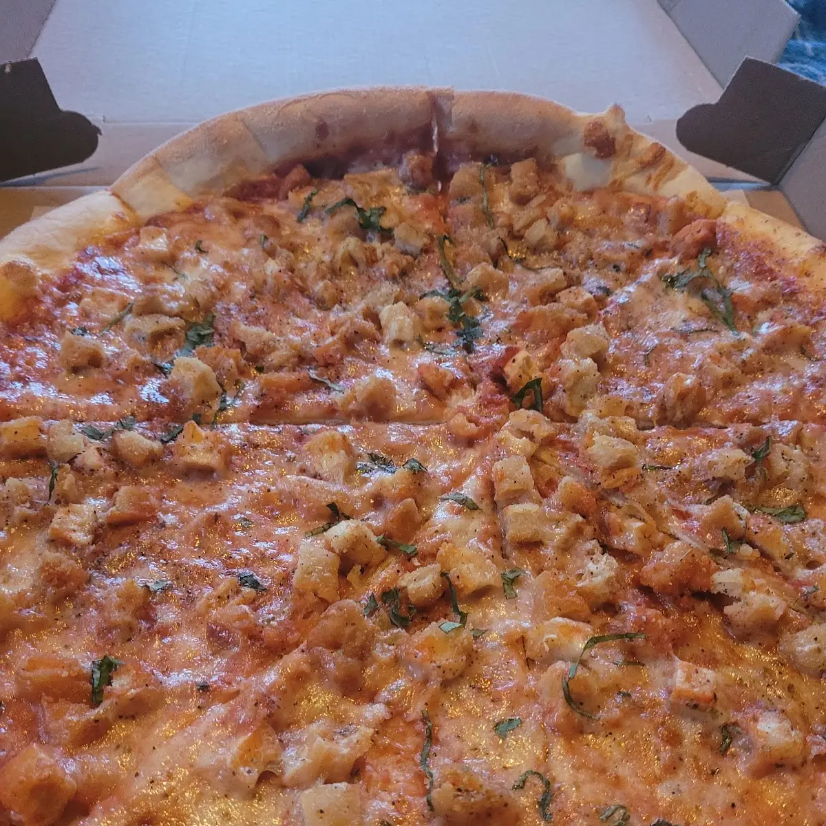 Chicken Parmesan Pizza