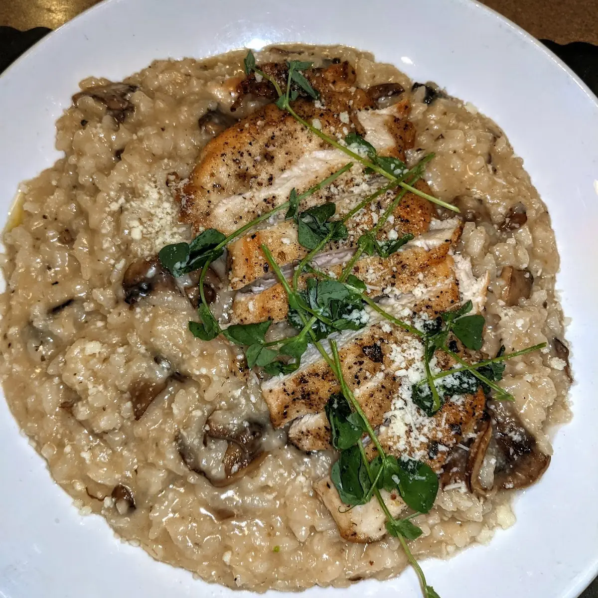 Mushroom Risotto