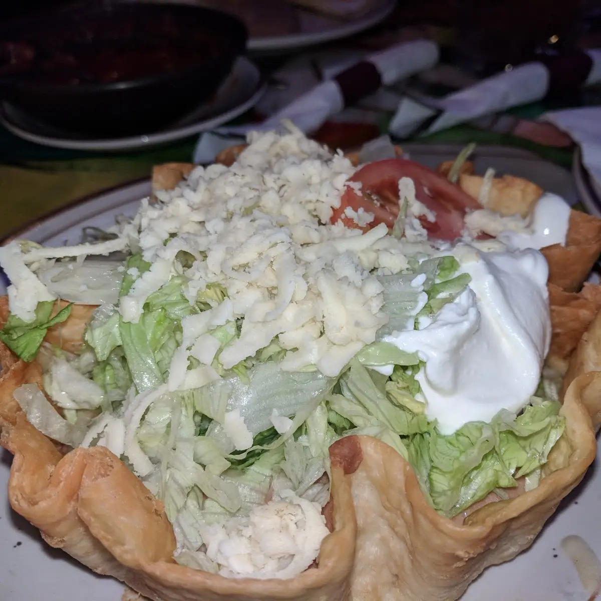 Taco Salad Al Carbon Chicken