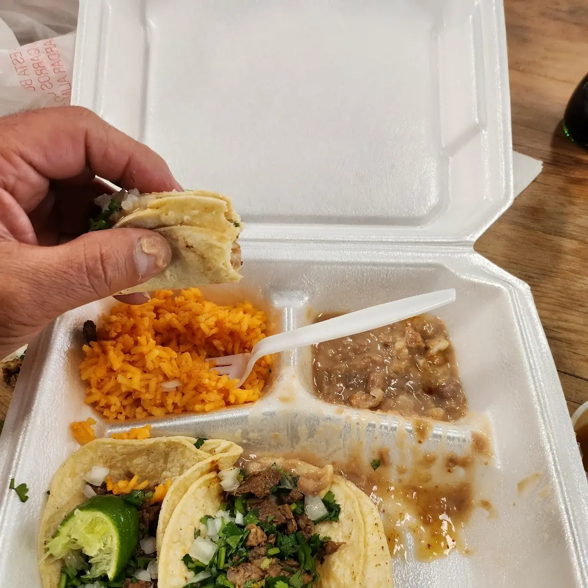 Carne Asada Taco Plate