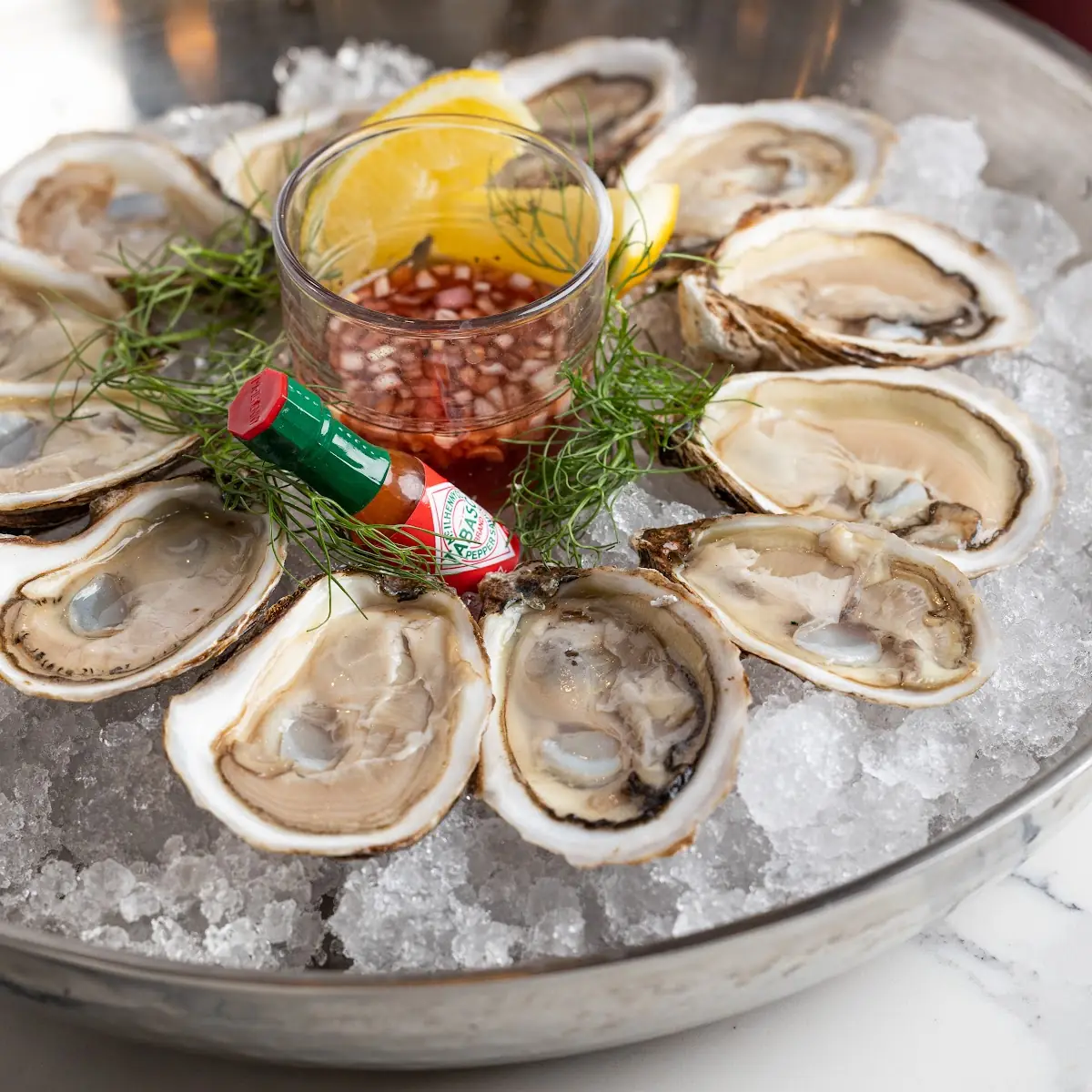 Oysters on the Half Shell GF