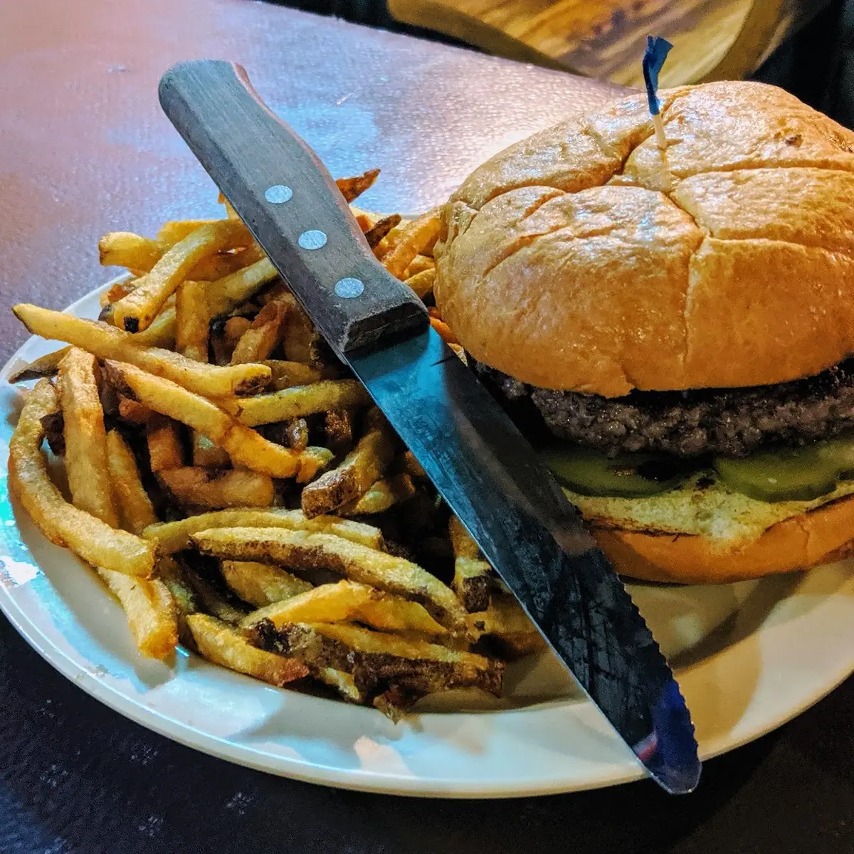 Bacon Blue Burger