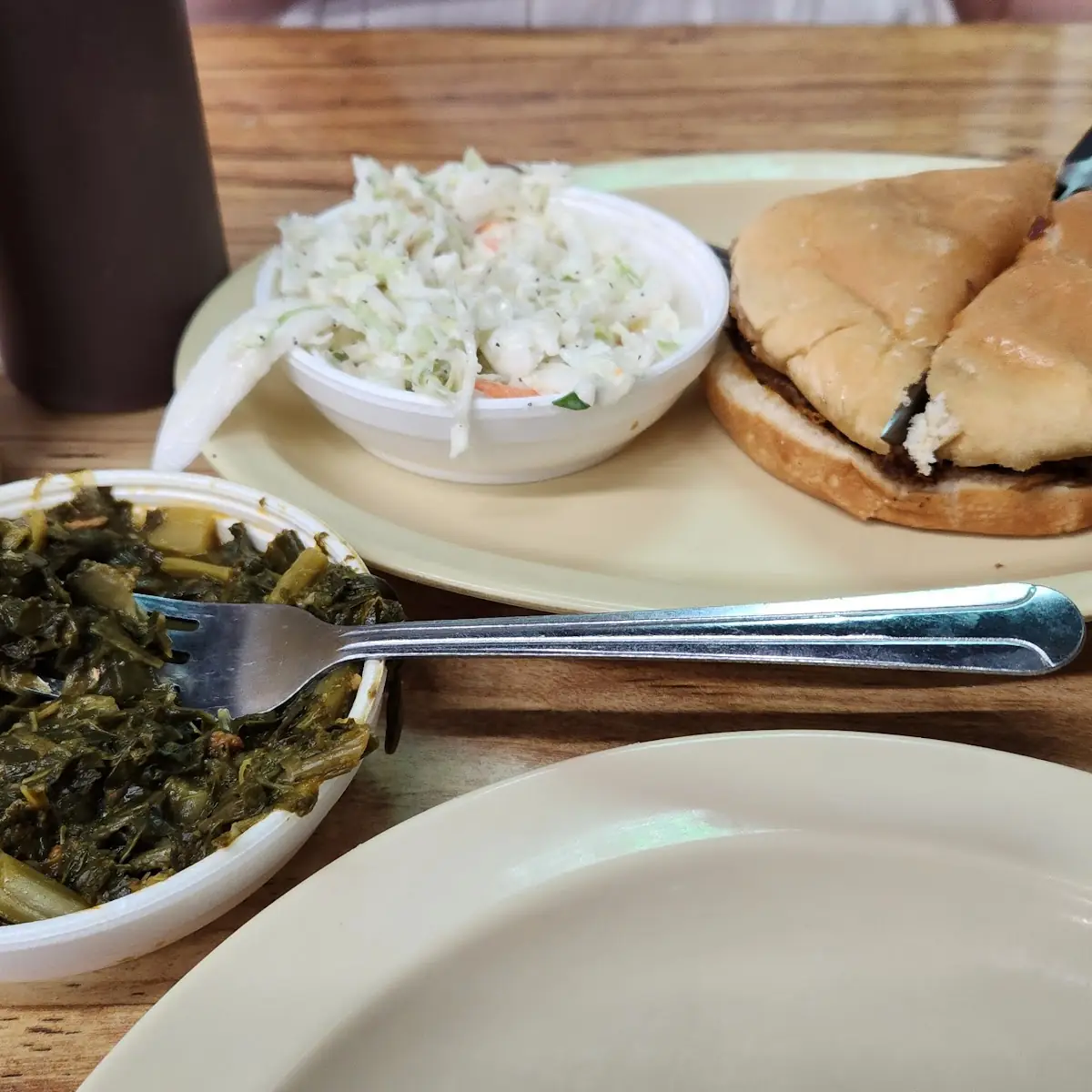 Green Beans and Collard Greens
