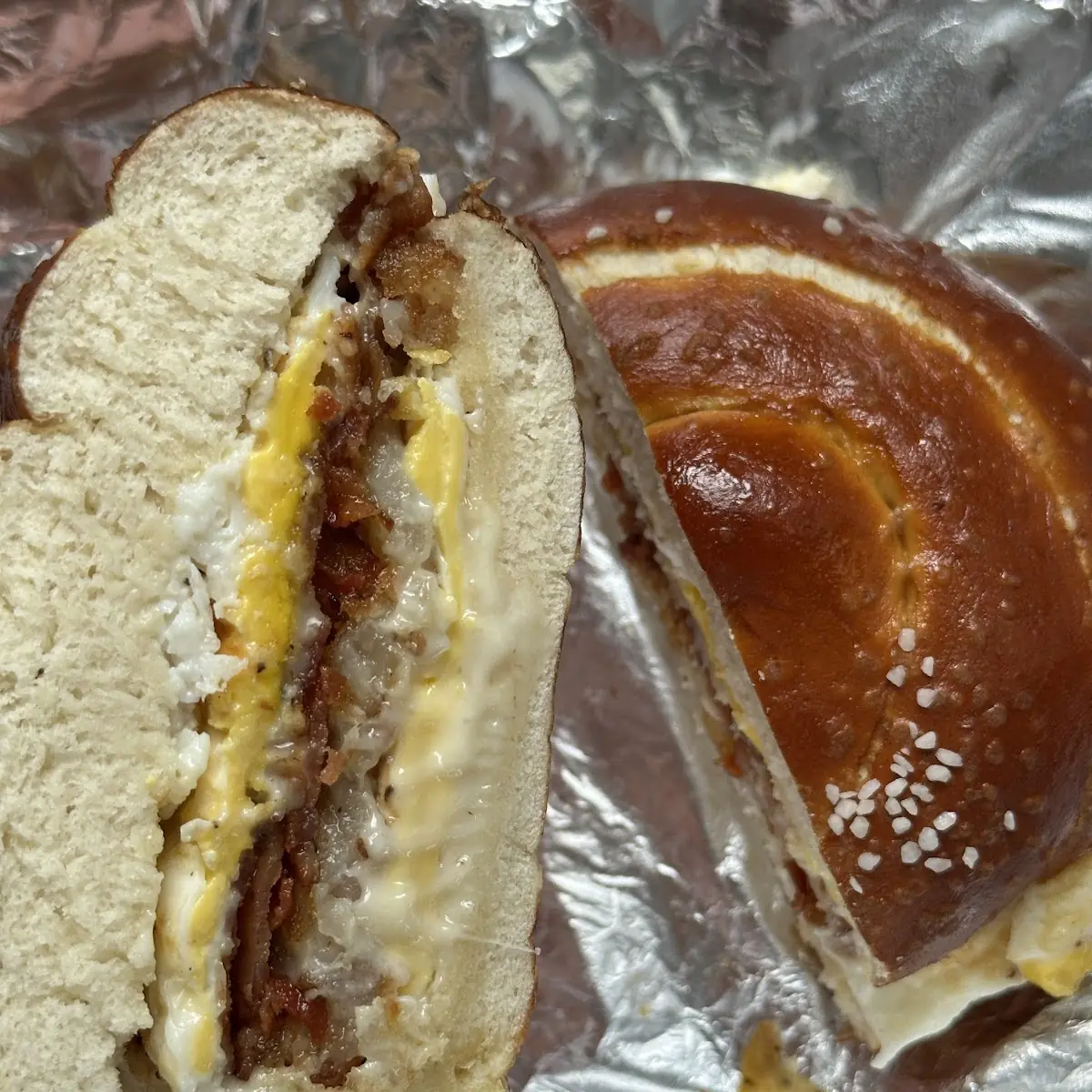 Bacon Egg and Cheese with Hash Brown