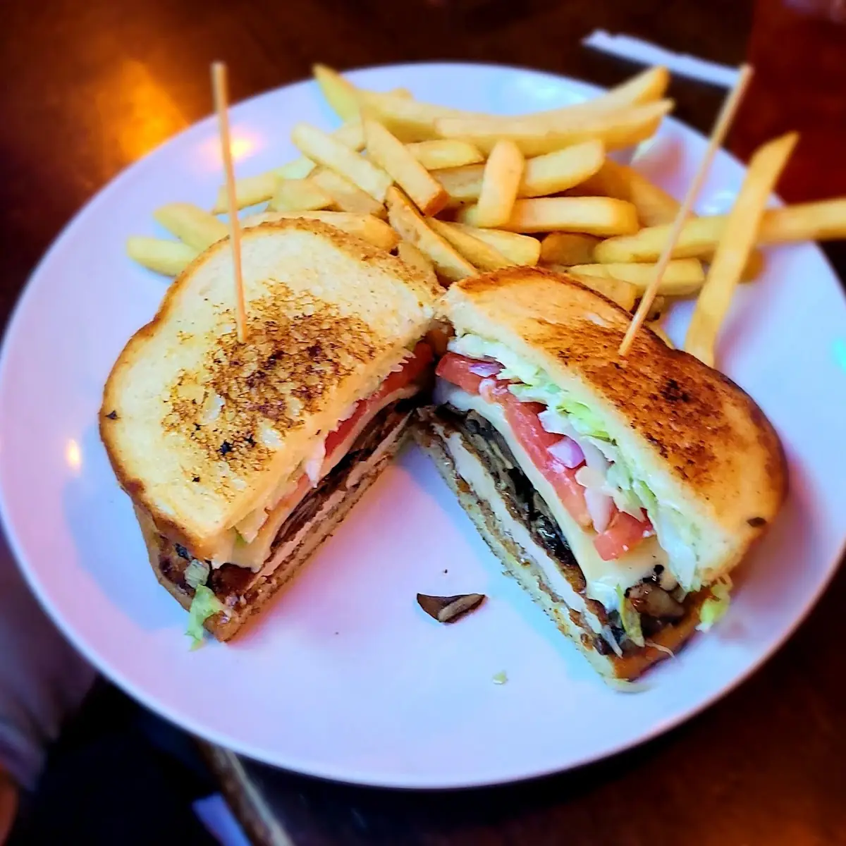 Mushroom Chicken Sandwich
