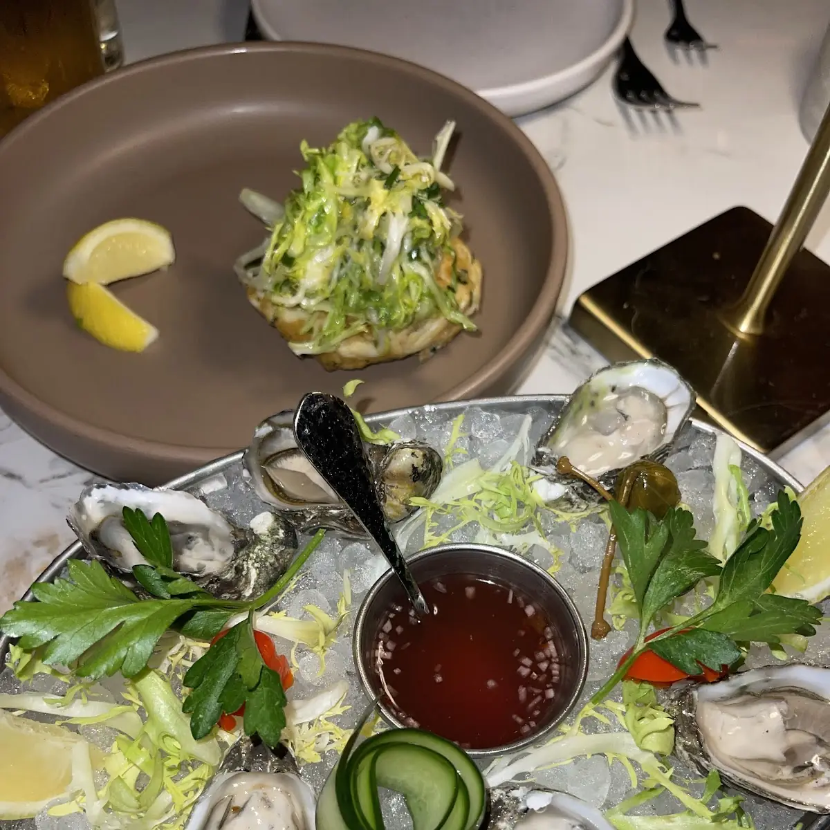 Half Dozen Oysters on the Half Shell