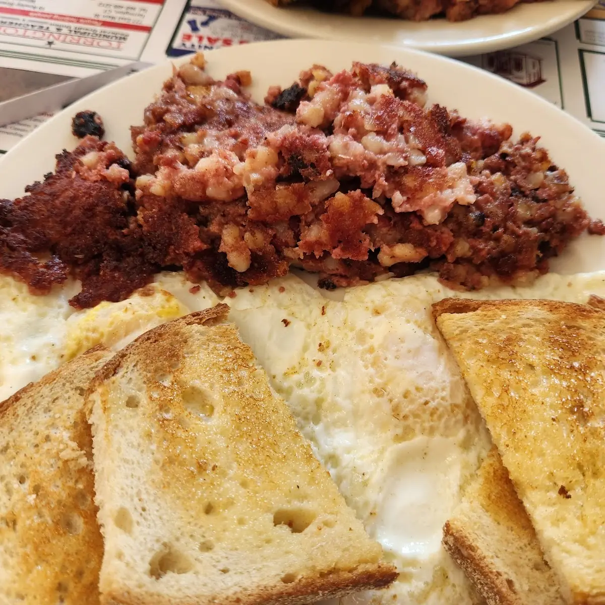 Corned Beef Hash N Eggs