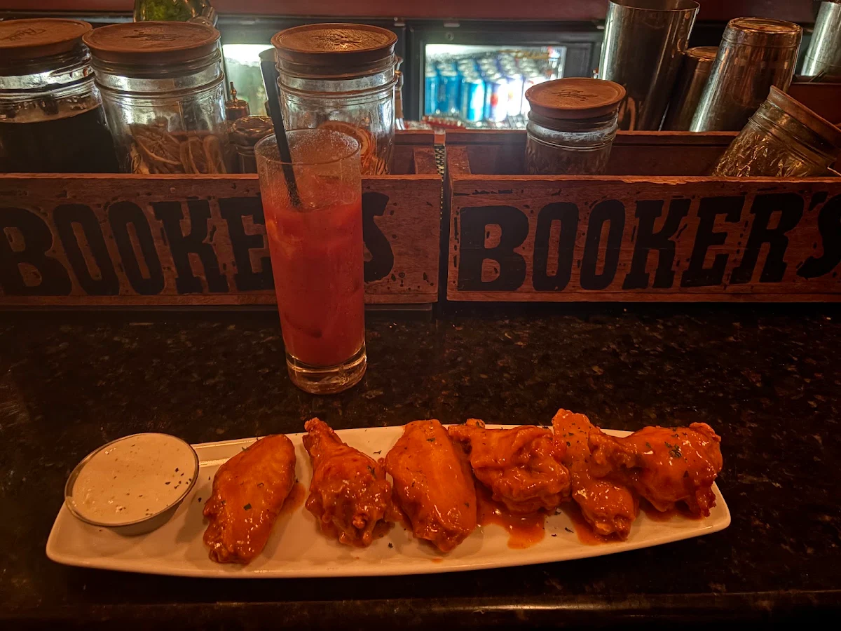 Wings with Blue Cheese