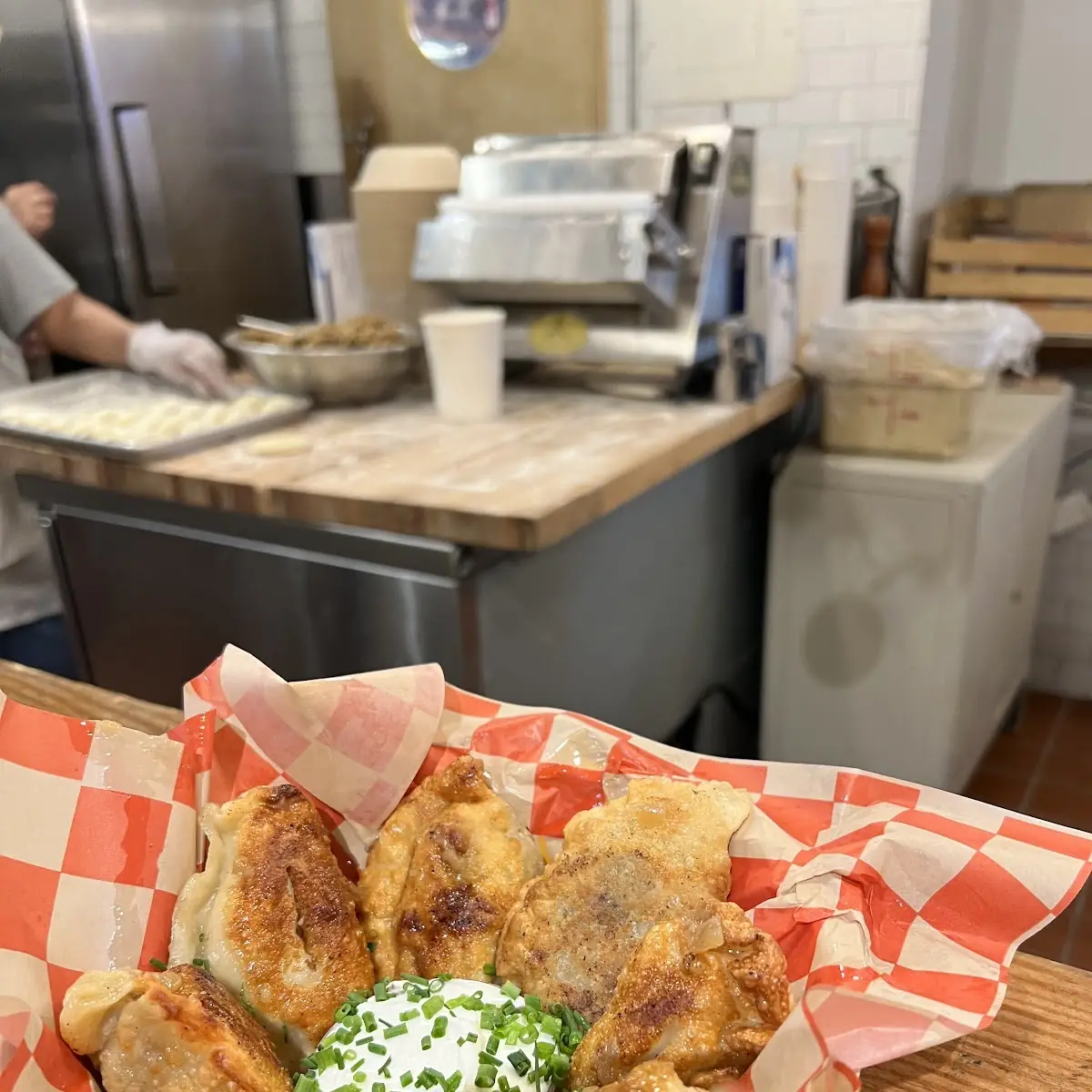 Pierogi Sample Platter 6