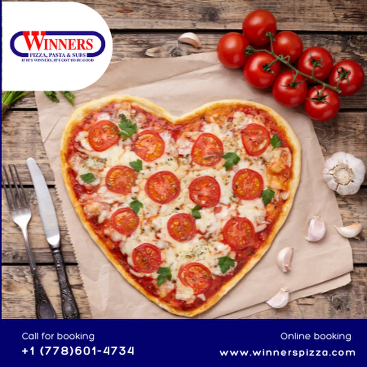 Heart Shaped Pizza
