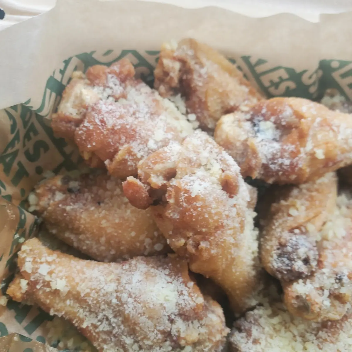 Garlic Parmesan Wings