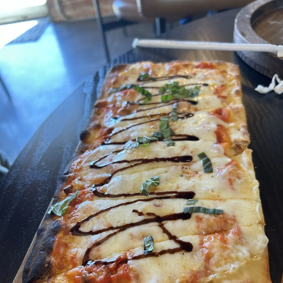 Cheese Flatbread Pizza