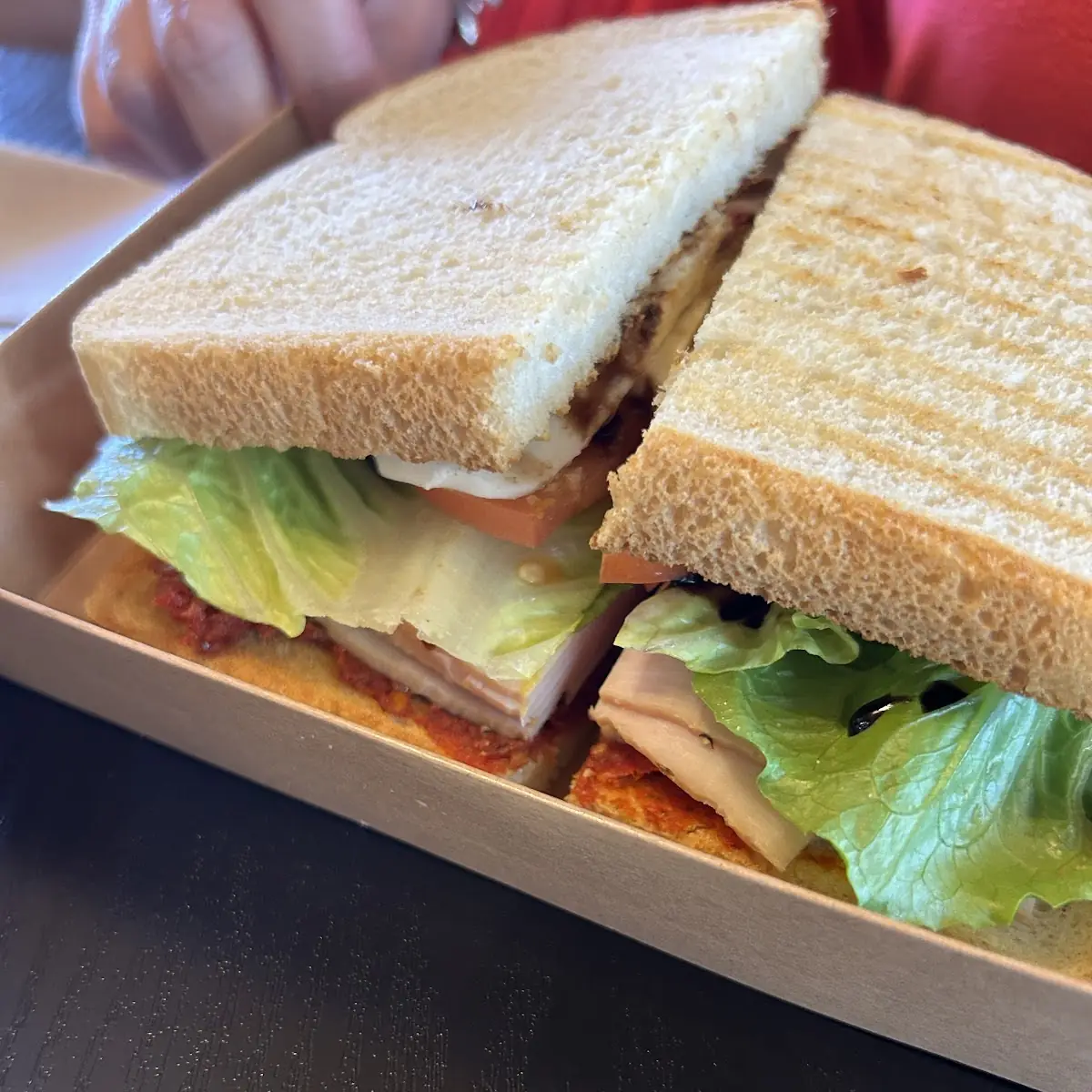 Pesto Turkey Sandwich
