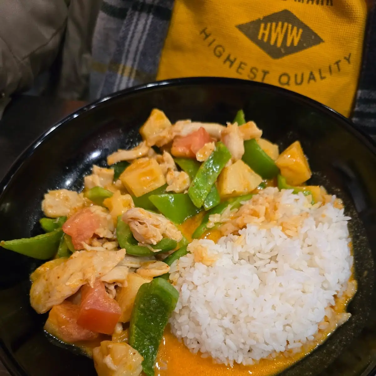 Pineapple Curry Chicken