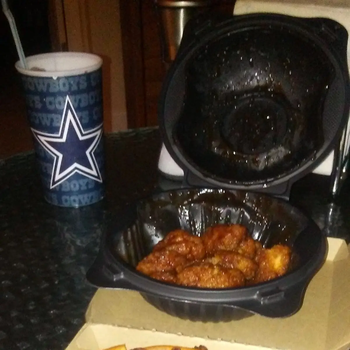 Personal Pan with Chicken Wings