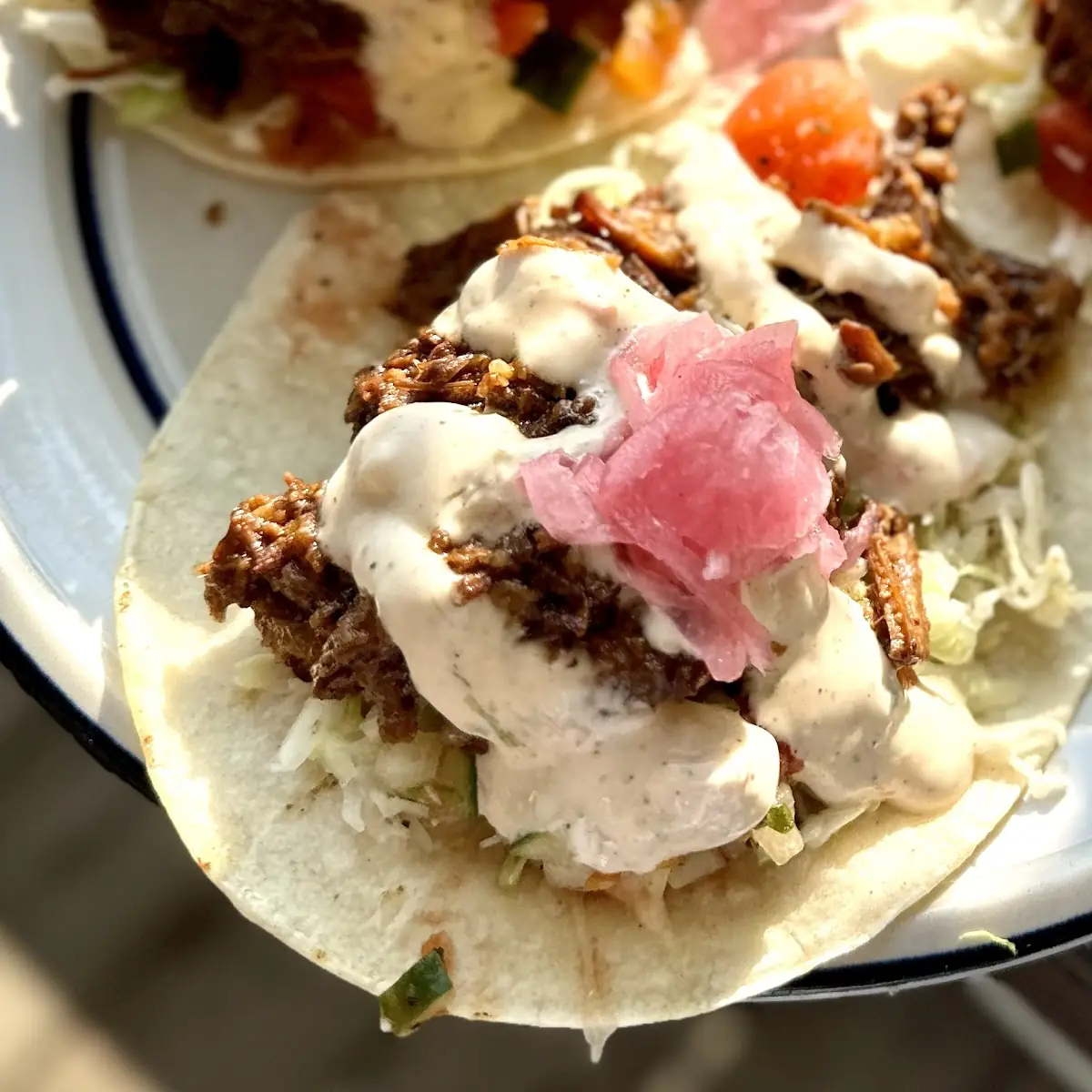 Jerk Pulled Pork Tacos