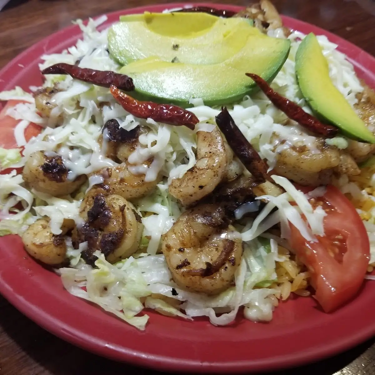 Grilled Shrimp Salad