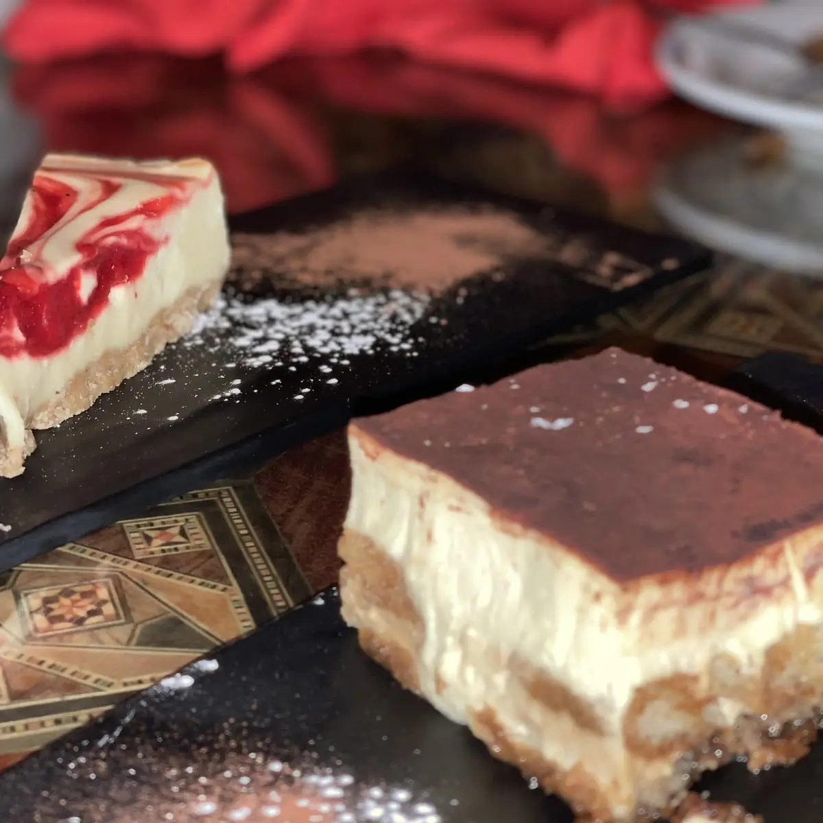 Tiramisu Cake Slice
