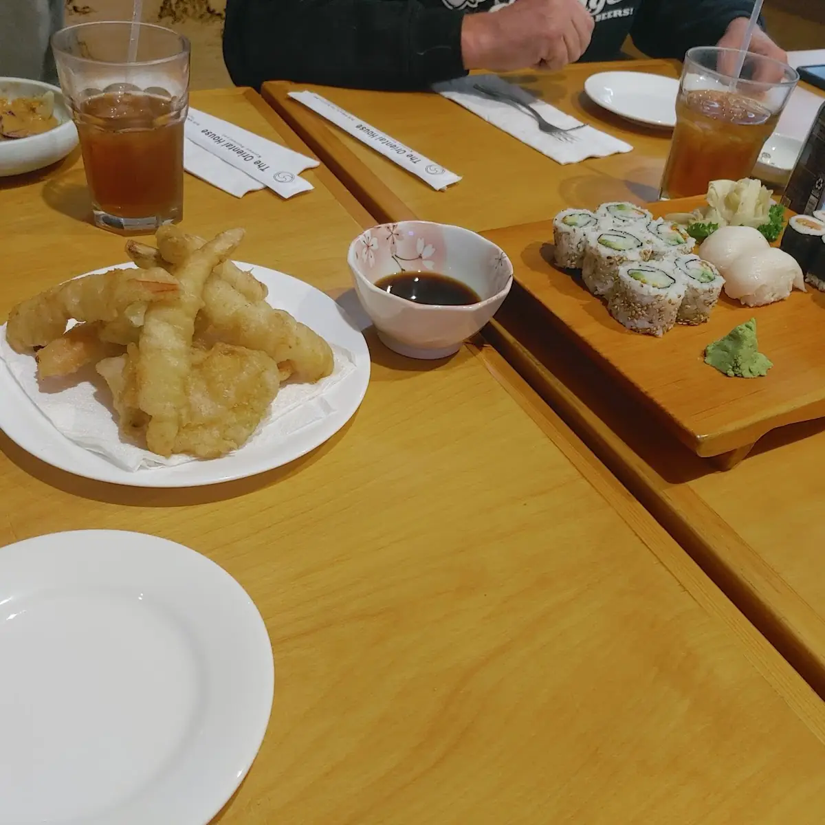 Shrimp Tempura California Roll Salmon Roll