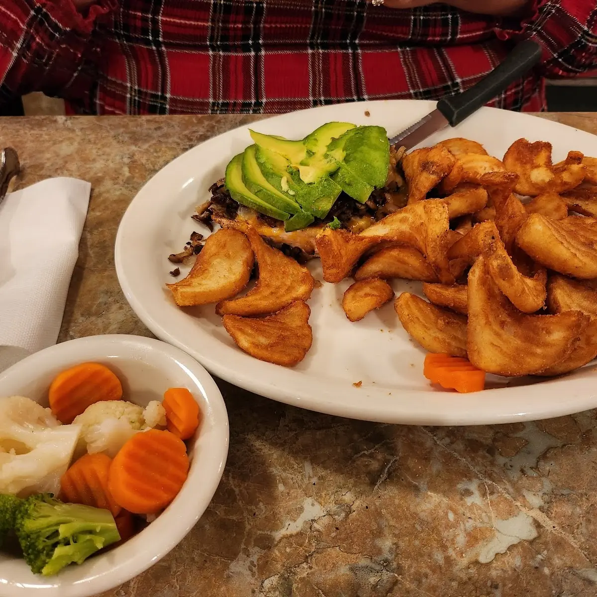 Mushroom Chicken Dinner