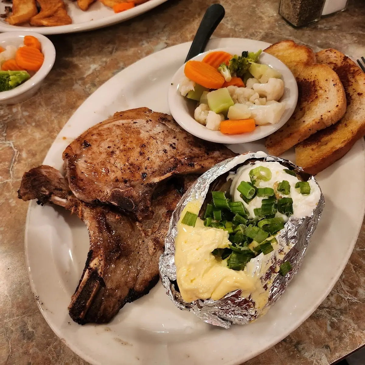 Pork Chops Dinner