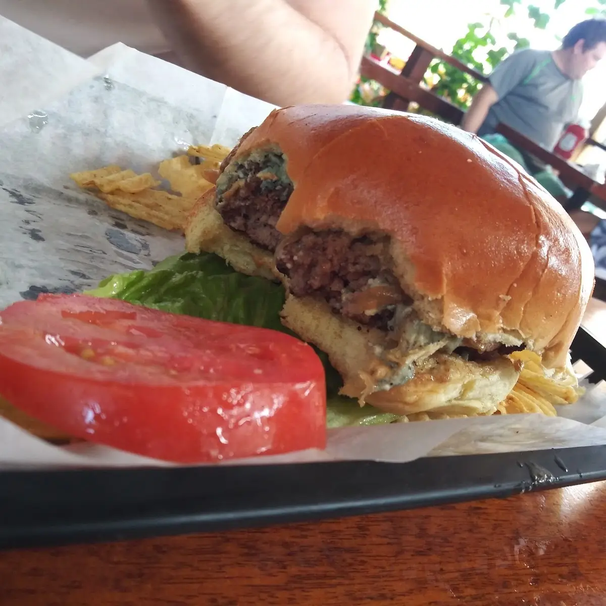 Blue Cheese Burger