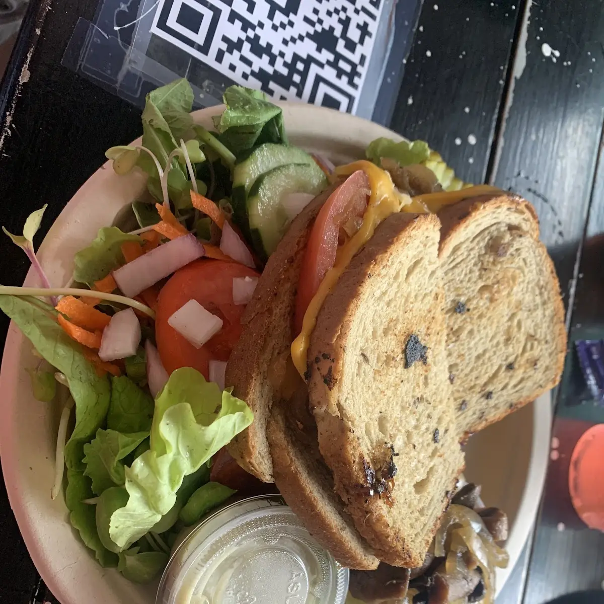 Grilled Cheese with Tomato