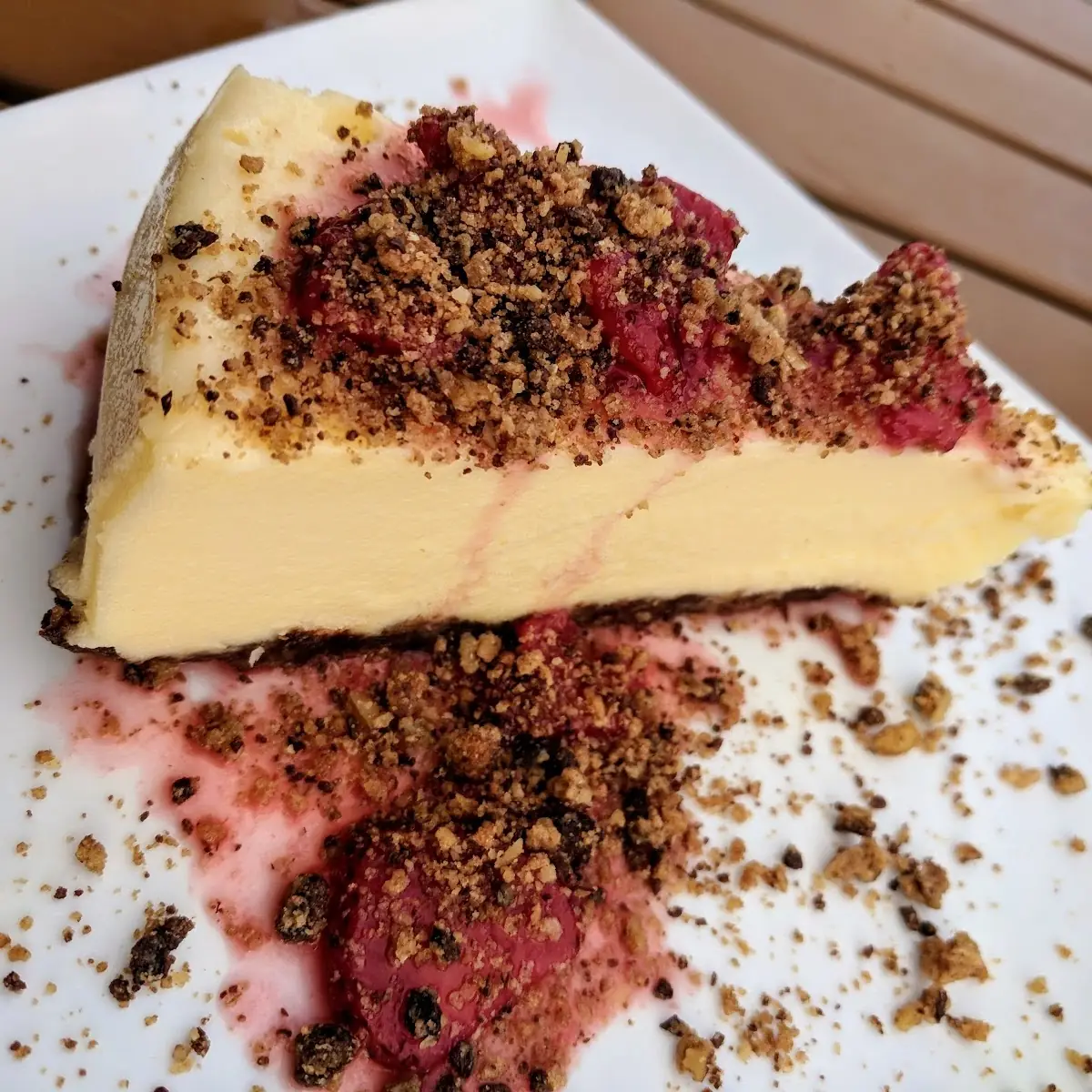 White Chocolate Cheesecake