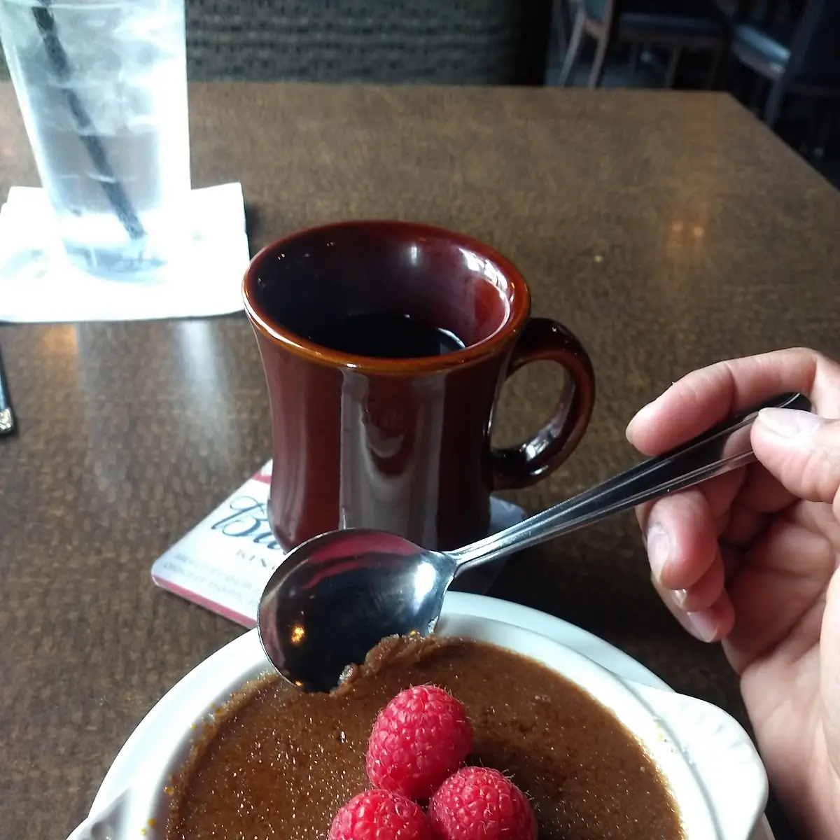 Creme Brulee Chocolate Cake