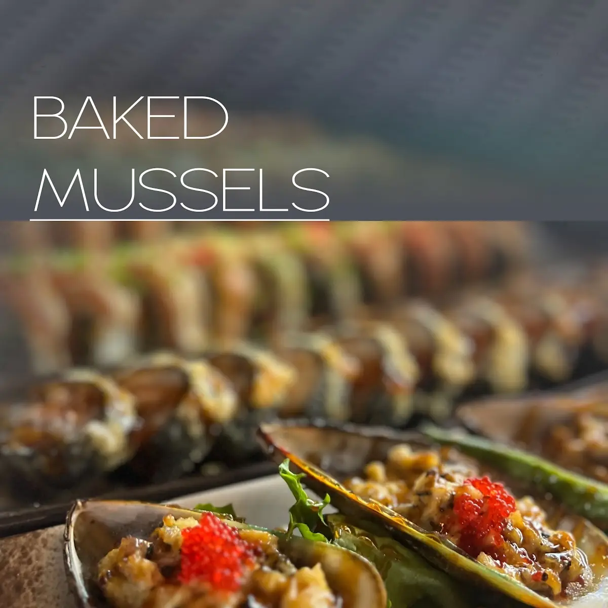 Baked Mussels