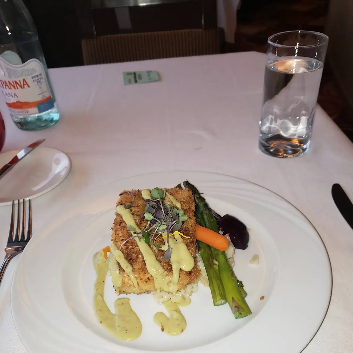 Seared Striped Bass Almadine