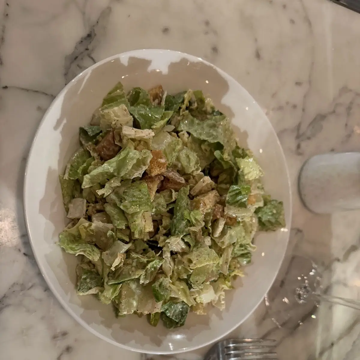 Caesar Salad with Parmesan Cheese