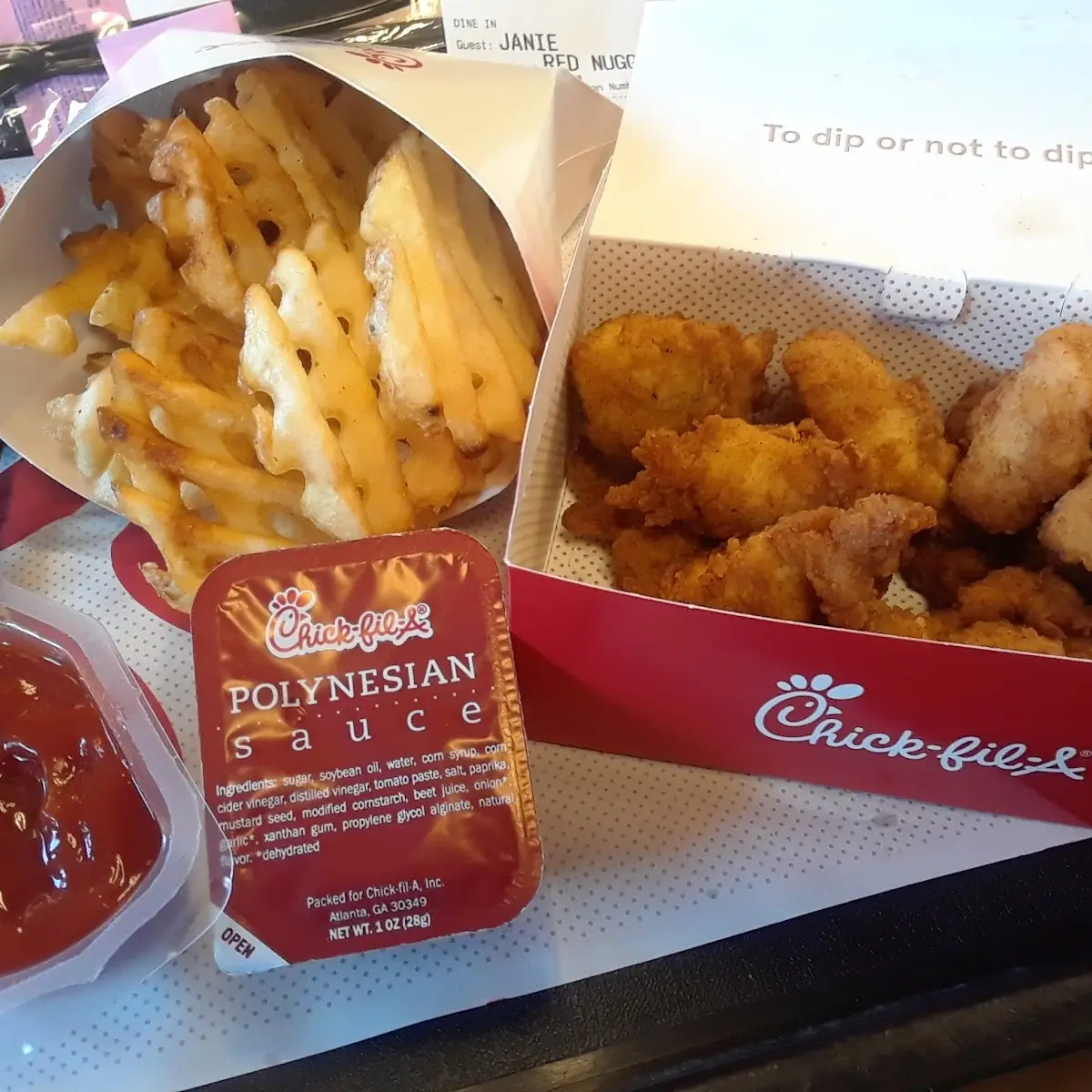Chick-Fil-A Nuggets Meal