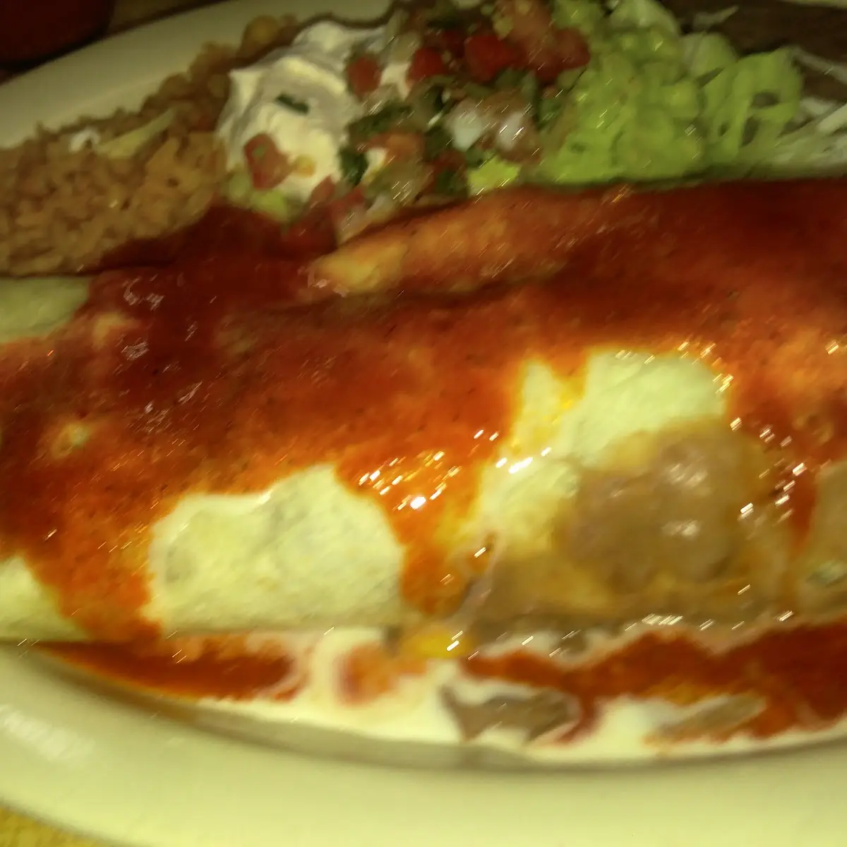 Chicken Burrito