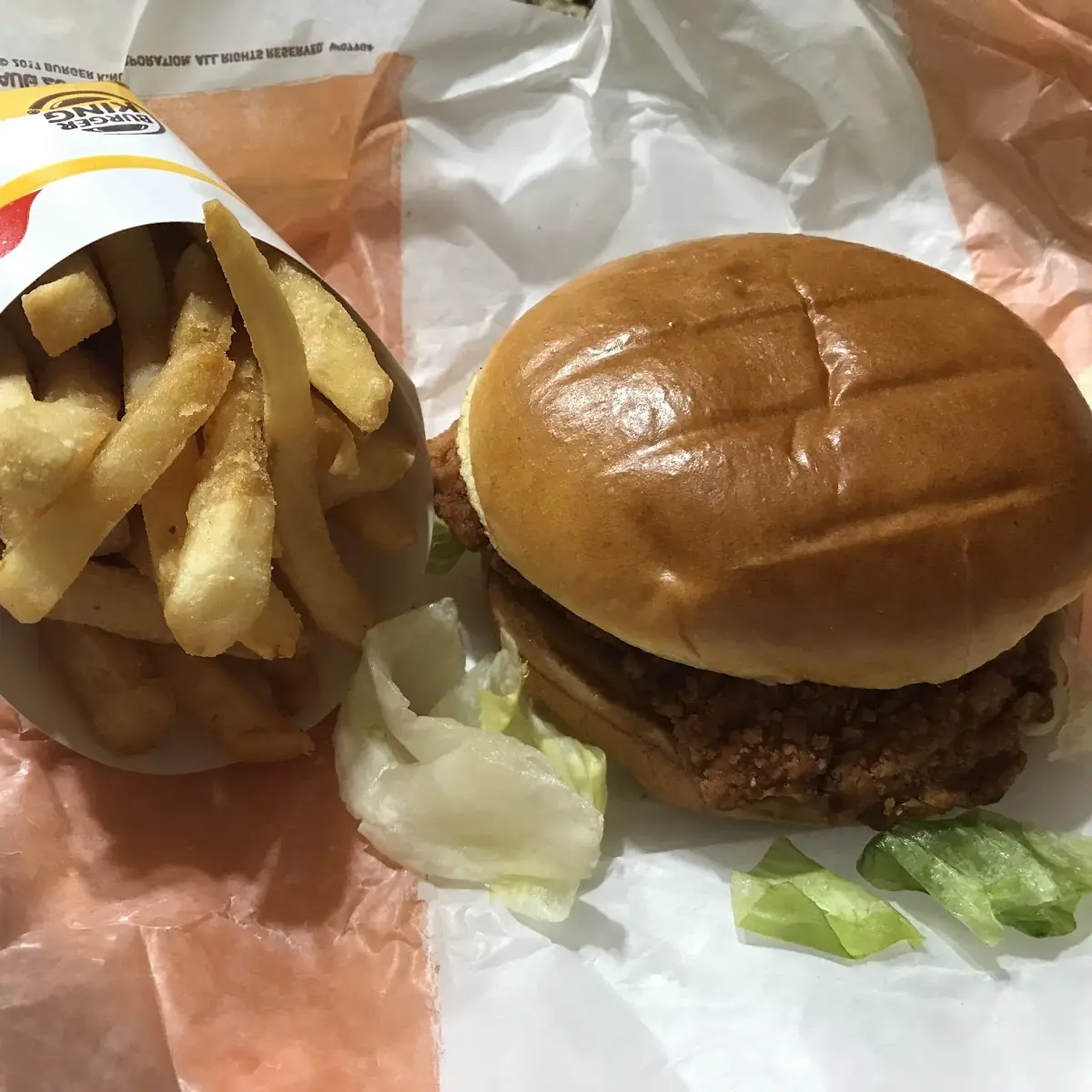 Spicy Chicken Sandwich Combo