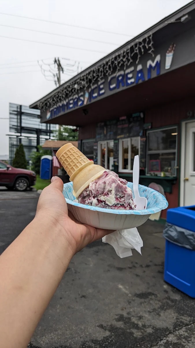 Blueberry Pancake Oatmilk Non-Dairy Ice Cream