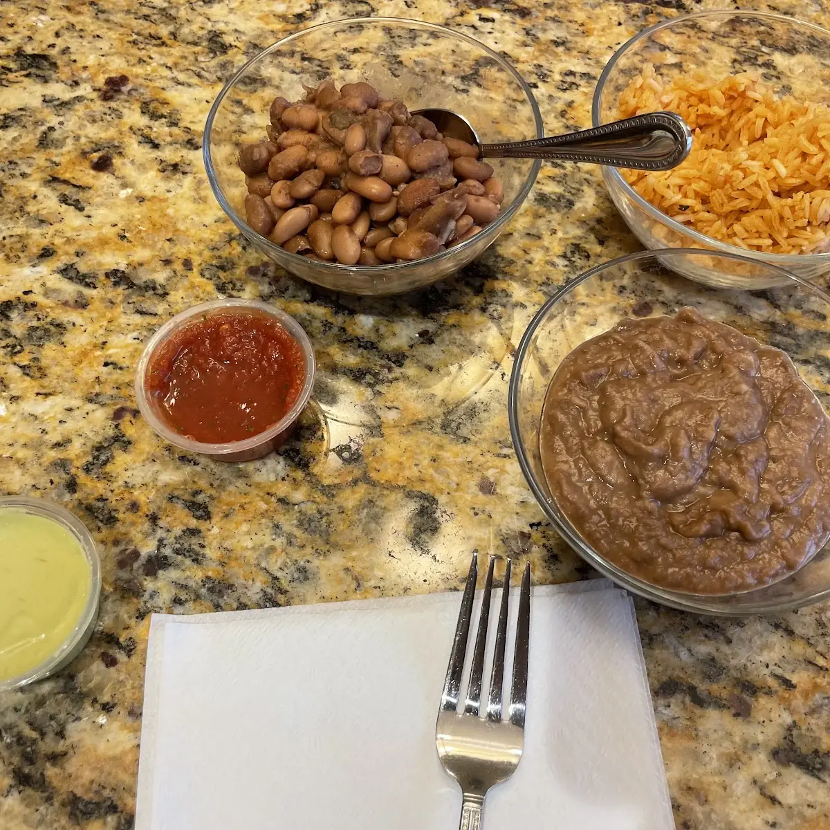 Charro Beans Refried Beans Rice