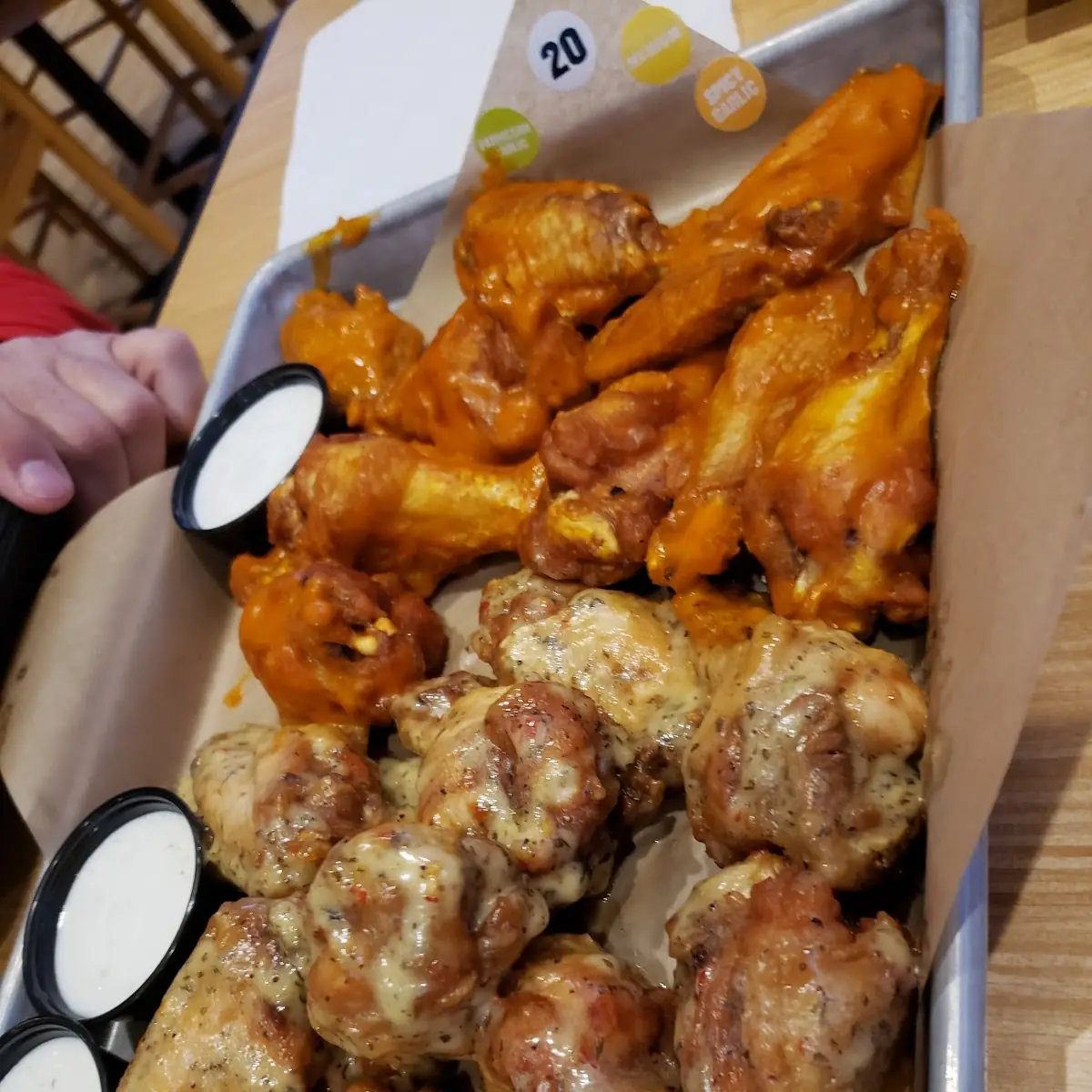 Garlic Parmesan Wings