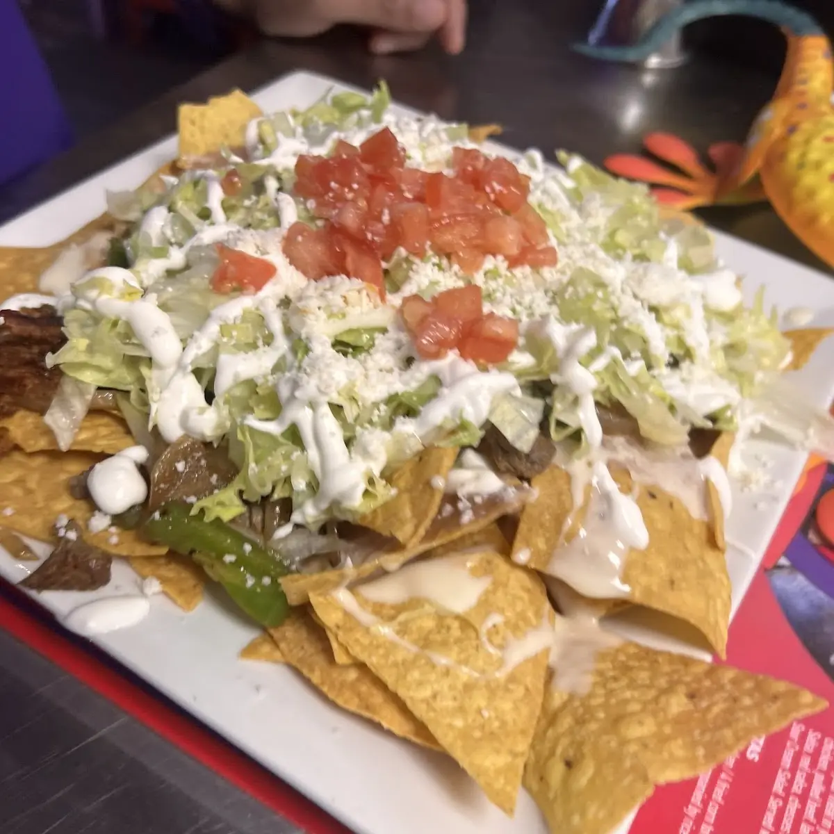 Chicken & Cheese Nachos