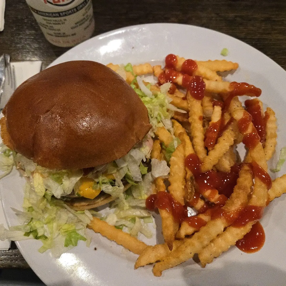 Bacon Cheeseburger Combo
