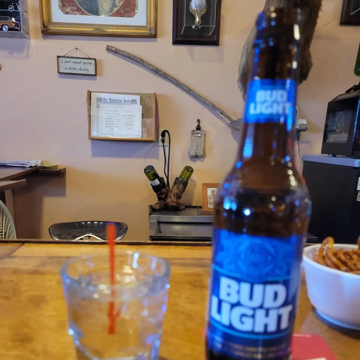 Bud Light and a Shot