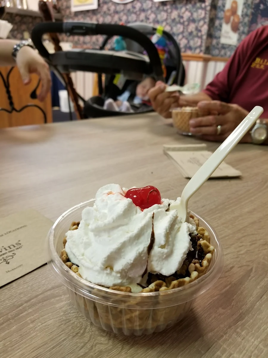 Waffle Bowl Sundae