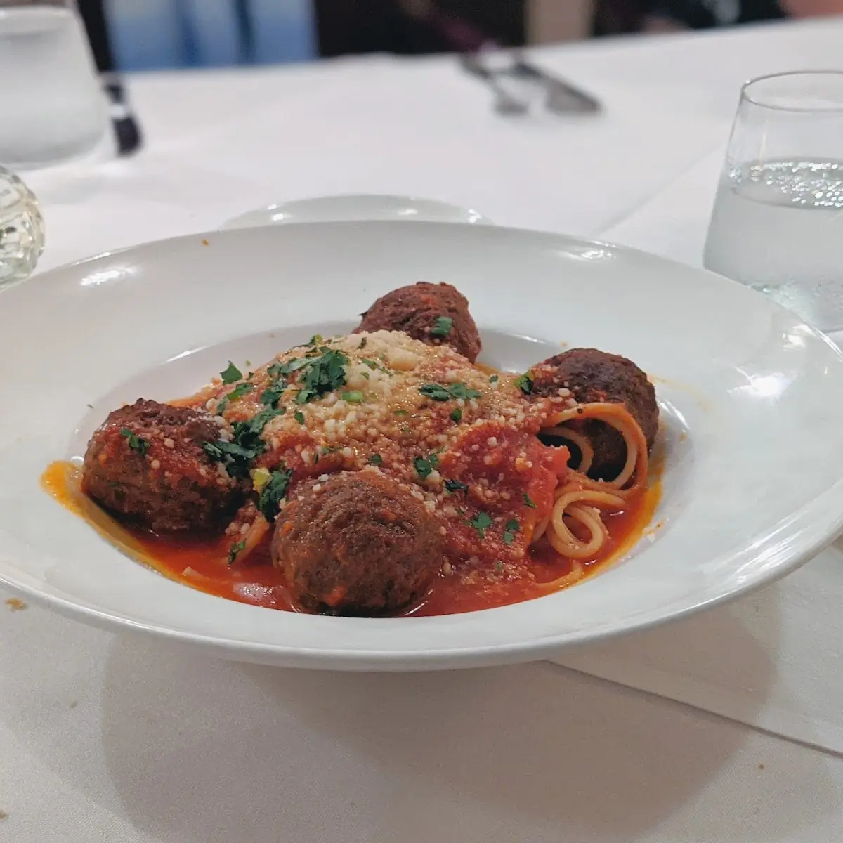 Spaghetti Meatballs