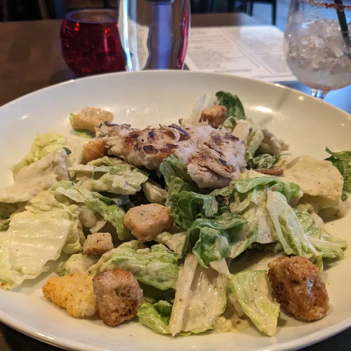 Roasted Garlic Chicken Caesar