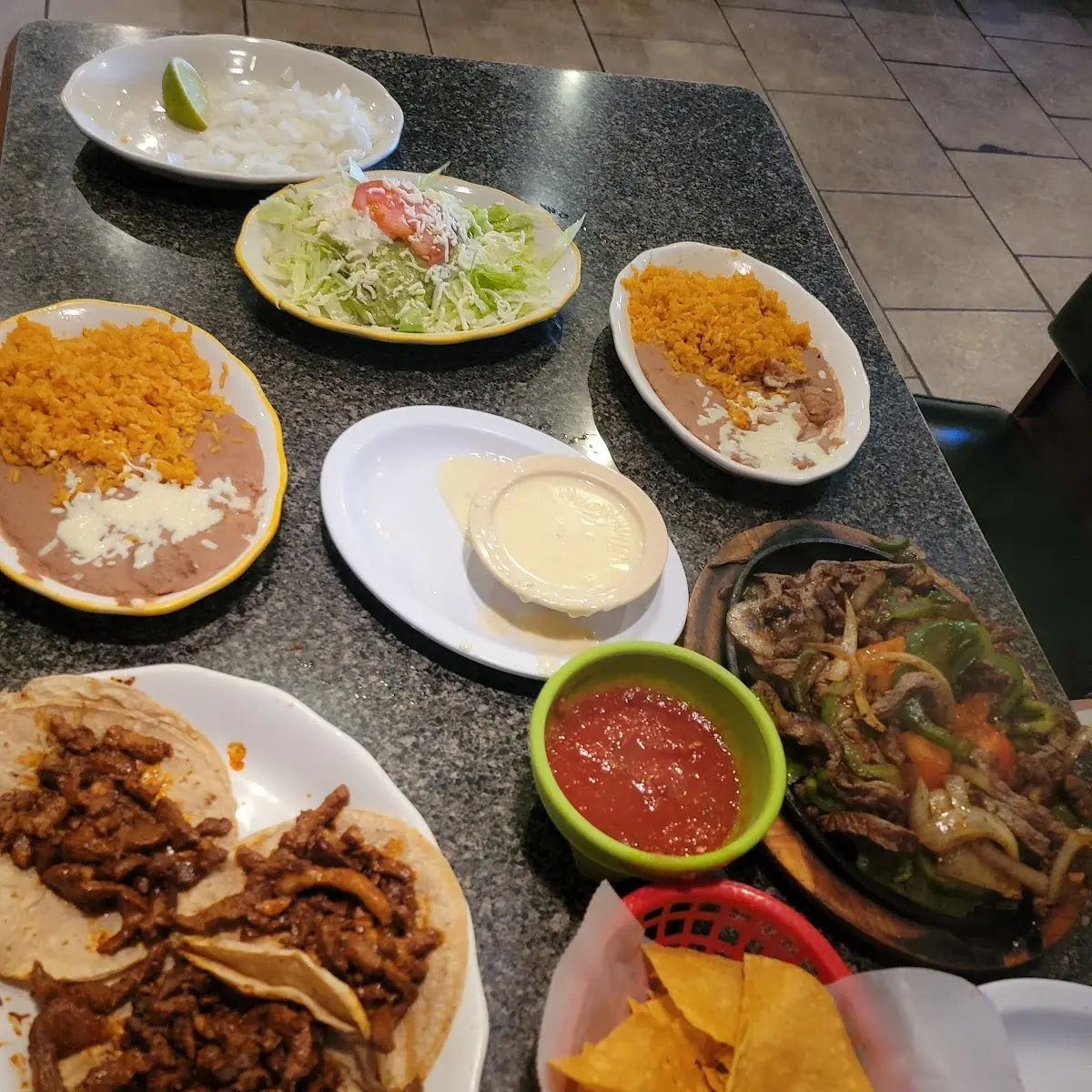 Steak Fajitas