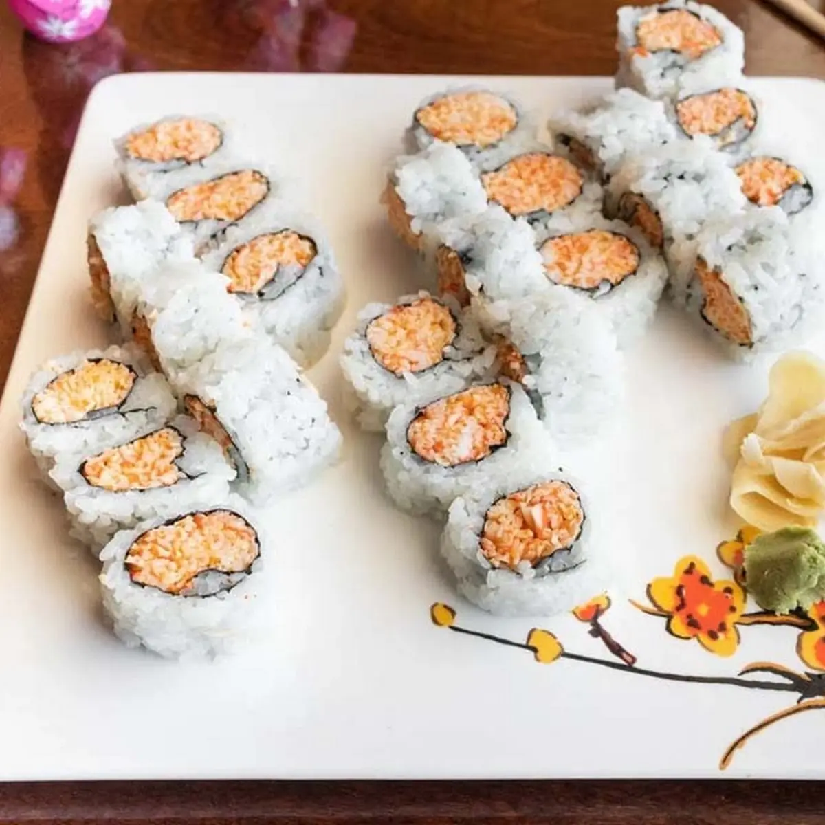 Tuna Avocado Cream Cheese Sushi